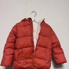 中モコモコダウン　子供用　120