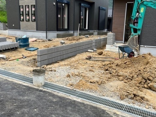 マイホームの外構工事