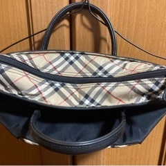 バーバリー　ミニトート　美品の画像