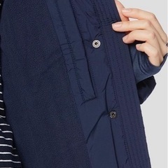 Amazon ダウンコート　ブラック　未使用　Mの画像