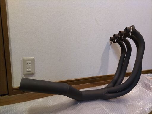 交渉可！【値引き】ホンダ CB400F ヨンフォア ヨシムラタイプ 集合管 サイレンサー（脱着可）付き アルミフランジ 新品未使用 408 398 350