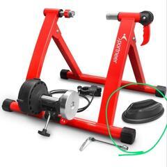 中古！Sportneer 自転車ローラー台 固定ローラー 自転車トレーニング 固定式 6段階負荷調節　ロードバイクの画像