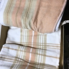 【交渉中】　新品　電気毛布の画像