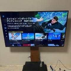 TV、Amazon stick、テレビ台3点セット