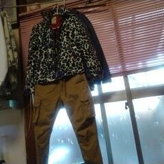 取引先決まりました。メンズレオパード柄ライダースの画像