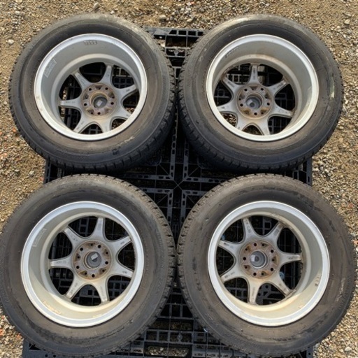 195/65R15 ★☆BSスタッドレスタイヤ&ホイール4本セット