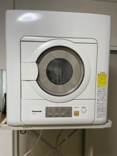 【値下げ】衣類乾燥機　パナソニックNH-D603  6kg スタンド付