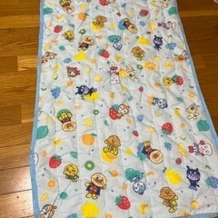 子ども夏用アンパンマン敷布団カバー　