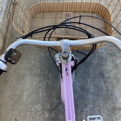 237 ブリヂストン最新機種電動アシスト自転車カジュアE26インチ ピンク