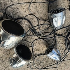 バイク用？スピーカー一式の画像