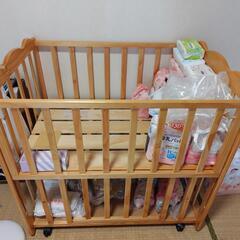 【調整中のため受付停止】ベビーベッドとクーファン