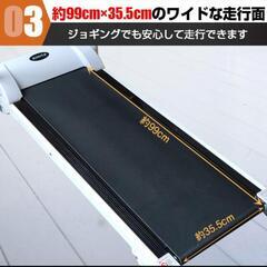 HILL STONE電動ランニングマシンMAX12km/h【予定者決定しました】の画像