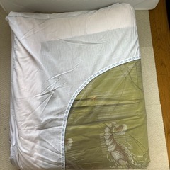 掛け布団　4枚　綿製　無料の画像