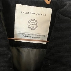 キルティングコート　 Lサイズ　 クリーニング済 ネイビー色の画像