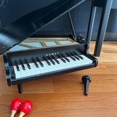 カワイ　ミニピアノ&マラカスの画像