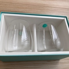 ティファニー　ペアグラス（タンブラー）【完全未使用】の画像