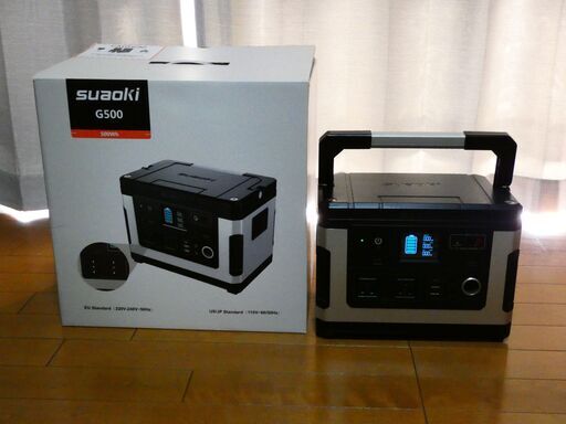 ポータブル電源　suaoki G500