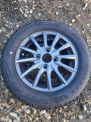 155/65R13ブリヂストンスタッドレスタイヤホイール