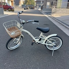 値下げしました　自転車　幼児用（補助輪付き）　14インチ