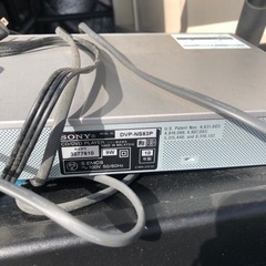 値段相談可)Sony DVDプレイヤーの画像