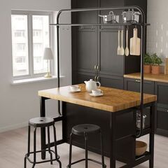 IKEA家具　VADHOLMA　アイランドキッチンテーブル　譲ります。の画像