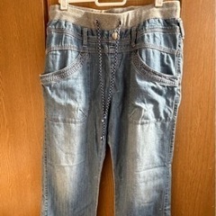 ジーパン　ゴム　サイズM〜L