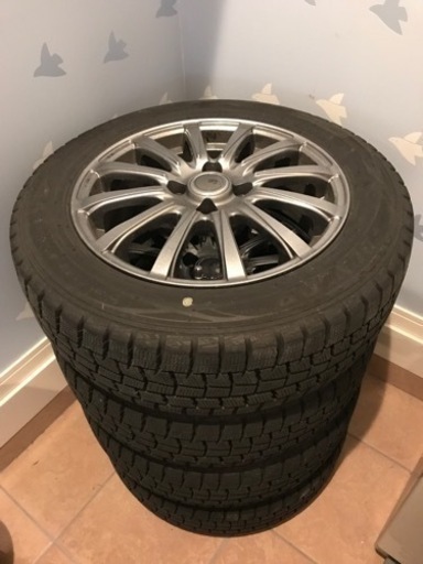 スタッドレスタイヤ　ホイール4本セット　175/65R15  DUNLOP WINTERMAXX
