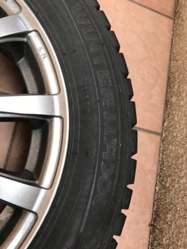 スタッドレスタイヤ　ホイール4本セット　175/65R15  DUNLOP WINTERMAXX