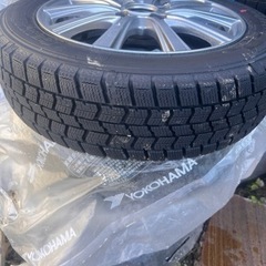 155/65R14、75Q  グッドイヤー　タイヤとホイールの画像