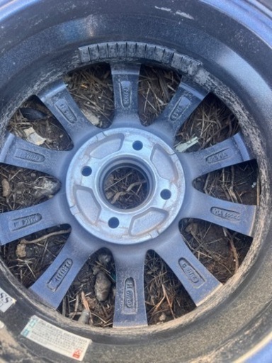 155/65R14、75Q  グッドイヤー　タイヤとホイール