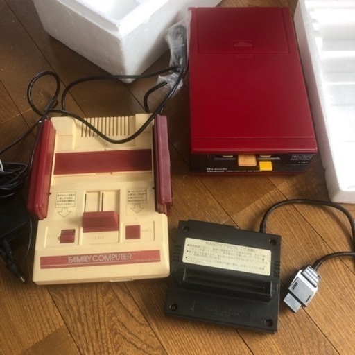 ファミコン　ディスクシステム　RAMアダプタ