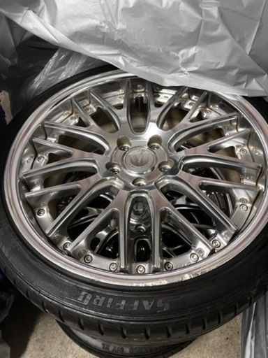 workワーク ホイール GR4 19インチ8j +38