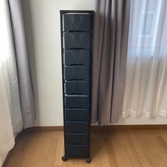 決定★引き出し10段スチール枠収納