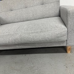 11/29まで出品 2人掛けソファー　グレー　の画像