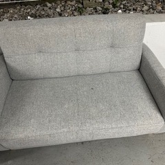 11/29まで出品 2人掛けソファー　グレー　