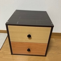 ボックス（2段引き出し付き）