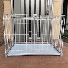 取引中【値下げ】ペット用サークル(屋根付き)