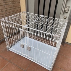 取引中【値下げ】ペット用サークル(屋根付き)の画像