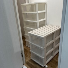 本日限定。ホワイト衣類収納 まとめて