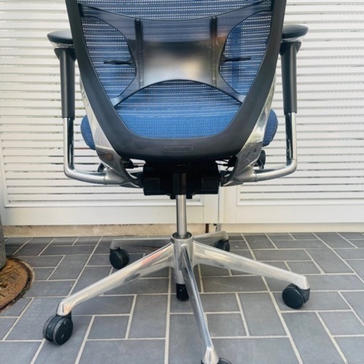 《売約済》【26万円】 オカムラ　okamura バロンチェア　baron エクストラハイバック　固定ヘッドレスト　ブラック　メッシュ