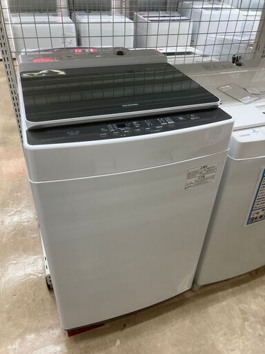【値下げしました!!】IRISOHYAMA 10㎏洗濯機 KAW-100A 2021年製 洗剤/柔軟剤自動投入 アイリスオーヤマ No.630● ※現金、クレジット、スマホ決済対応※