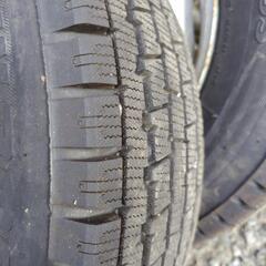 決まりました!　ブリヂストンタイヤ　軽トラスタッドレスホイール　セットの画像