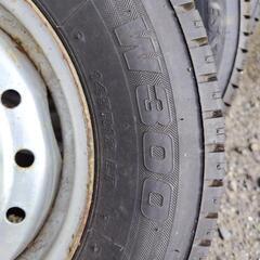 決まりました!　ブリヂストンタイヤ　軽トラスタッドレスホイール　セットの画像