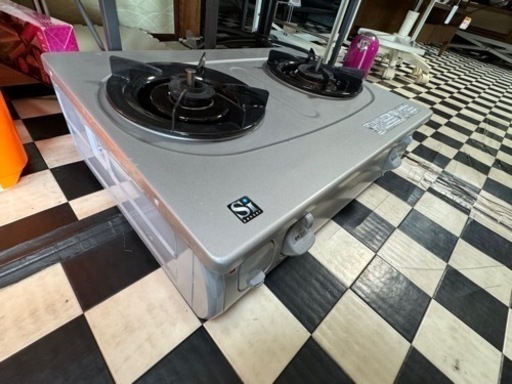 【リサイクルサービス八光】2012年製　パロマ　ガステーブル LP用　PA-208CF-2R