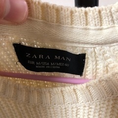 ZARAメン　セーターの画像
