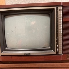昭和レトロ家電 ブラウン管テレビ