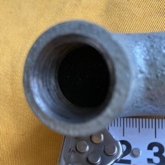 エルボ 可鍛鋳鉄製管継手  未使用の画像