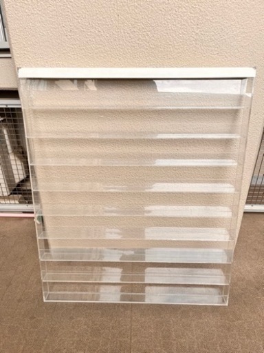 【非売品】Nゲージ、トミカ 展示用アクリルケース おもちゃ屋さんからの引揚品