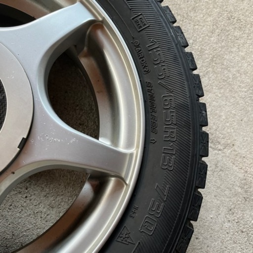 スタッドレスタイヤ　155/65R13  4本