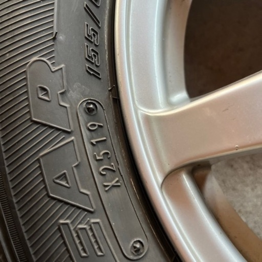 スタッドレスタイヤ　155/65R13  4本